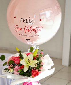 BOUQUET & BURBUJA rosa