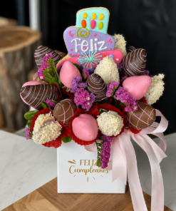 Arreglo De Fresas Con Chocolate Para Cumpleaños | Chockua Ciudad Juárez