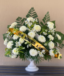 Ofrenda de Condolencias con Flores Blancas, Ciudad Juárez